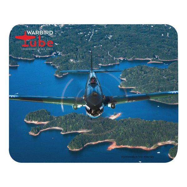 CAF Warbird Tube Mouse Pad - P-40 Warhawk