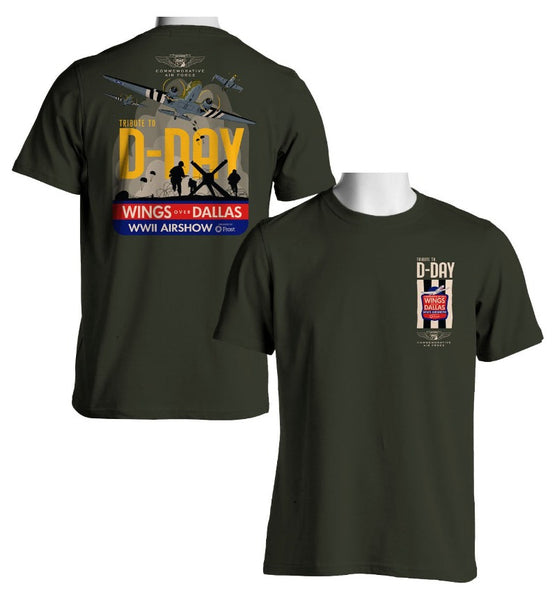 Wings Over Dallas D-Day T-Shirt