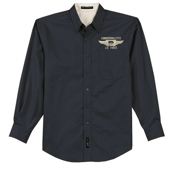 CAF Womens Long Sleeve Button Down - CAF Gift Shop