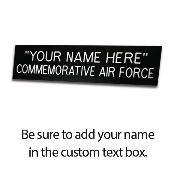 CAF Colonel Name Tag Replacement