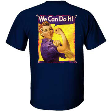 Rosie the Riveter T-Shirt - CAF Gift Shop - 3