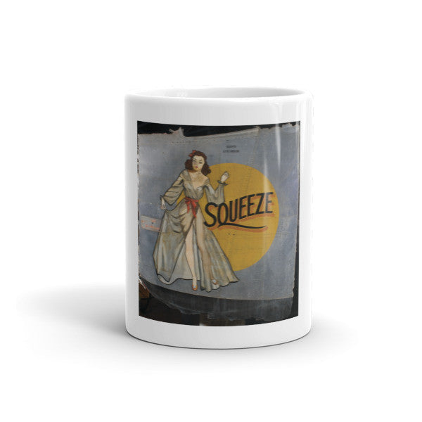 "Squeeze" CAF Nose Art Mug - CAF Gift Shop - 1