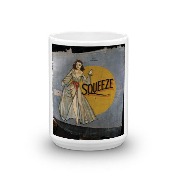 "Squeeze" CAF Nose Art Mug - CAF Gift Shop - 7