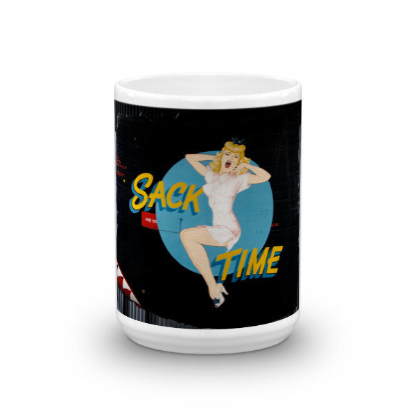 "Sack Time" CAF Nose Art Mug - CAF Gift Shop - 7
